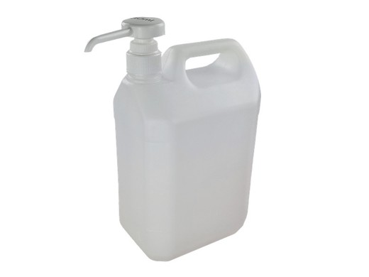 Garrafa 5L D35 Natural o Blanco con dosificador