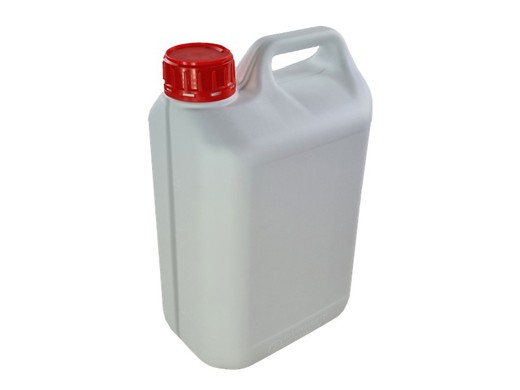 Garrafa 5L D50 Natural o Blanco con Visor