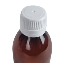 Botella Sirop 125ml con tapón precinto