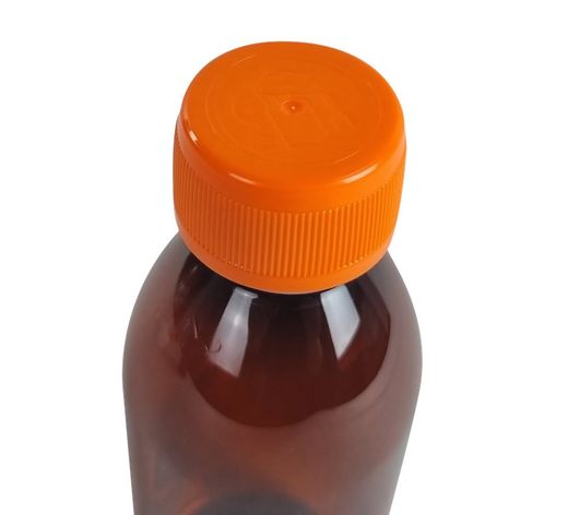 Botella Sirop 125ml con tapón precinto