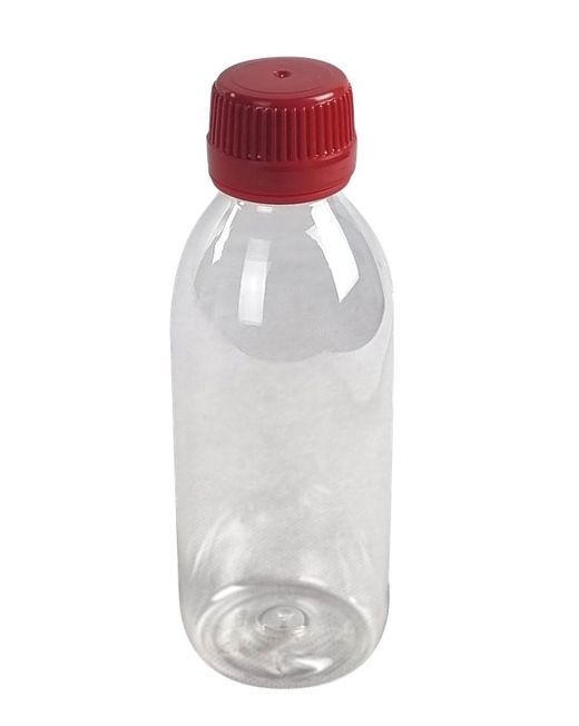 Botella Sirop 250ml con tapón precinto