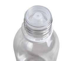 Botella Sirop 150ml Transparente con tapón precinto