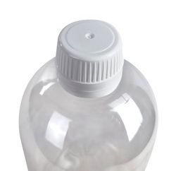 Botella Tall Boston 500ml Transparente con tapón Precinto