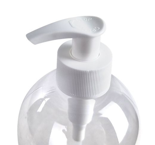 Botella Tall Boston 1L Transparente con dosificador