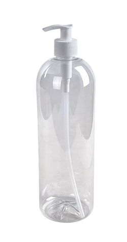 Botella Tall Boston 500ml Transparente con dosificador