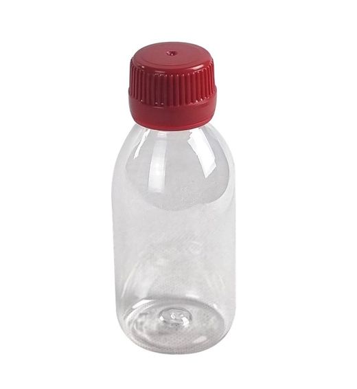 Botella Sirop 100ml con tapón precinto