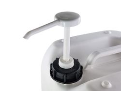 Garrafa Apilable 12L con dosificador. Blanco, Natural o Azul