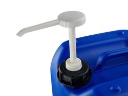 Garrafa Apilable 12L con dosificador. Blanco, Natural o Azul