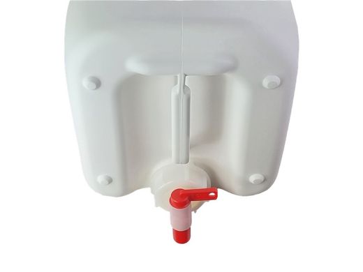 Garrafa Apilable 12L con grifo. Blanco, Azul o Natural