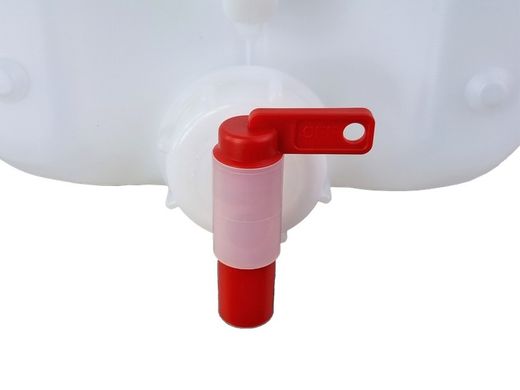 Garrafa Apilable 12L con grifo. Blanco, Azul o Natural