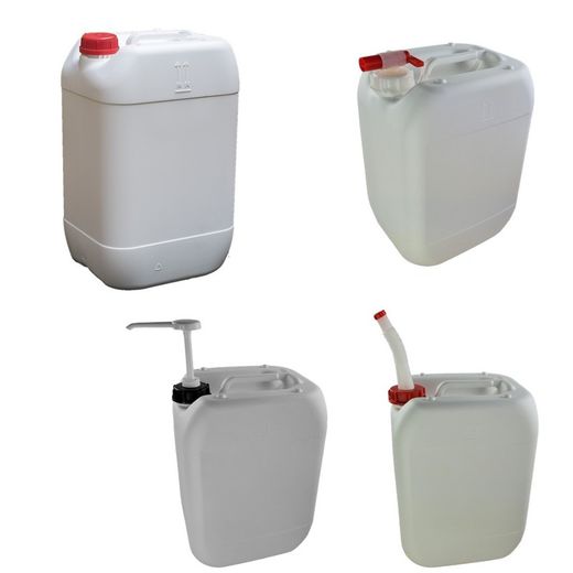 Garrafa Apilable 12L con manguera. Blanco, Natural o Azul