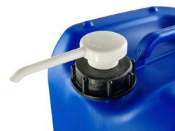 Garrafa Apilable 20L con dosificador. Azul, Blanco o Natural
