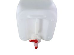 Garrafa Apilable 20L con grifo. Blanco, Natural o Azul