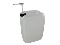 Garrafa Apilable 25L con dosificador. Blanco, Azul o Natural