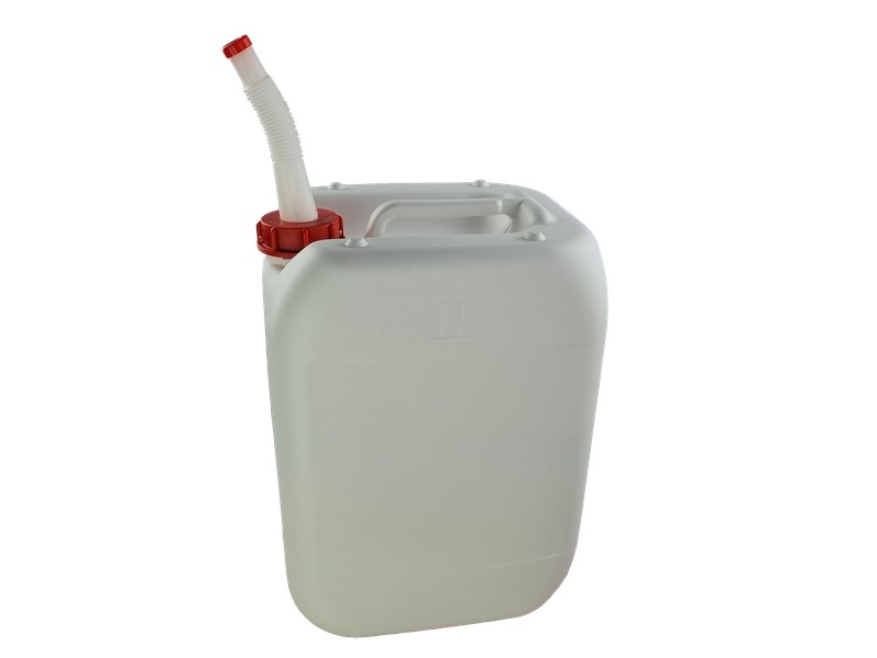 Jerrican o Garrafa apilable de plástico reutilizable 25 litros
