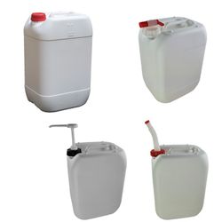 Garrafa Apilable 25L con manguera. Azul, Blanco o Natural