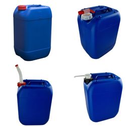 Garrafa Apilable 25L Azul, Blanco o Natural