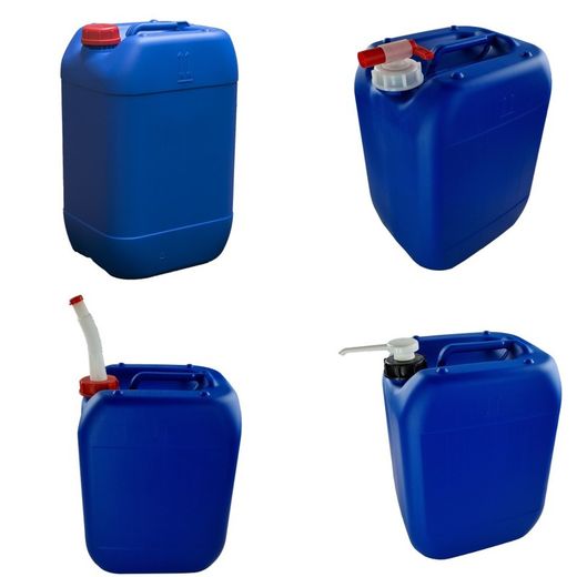 Garrafa Apilable 25L Azul, Blanco o Natural
