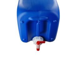Garrafa Apilable 25L con grifo. Blanco, Azul o Natural