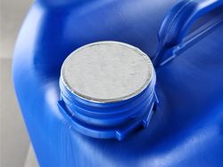 Garrafa apilable 60L azul