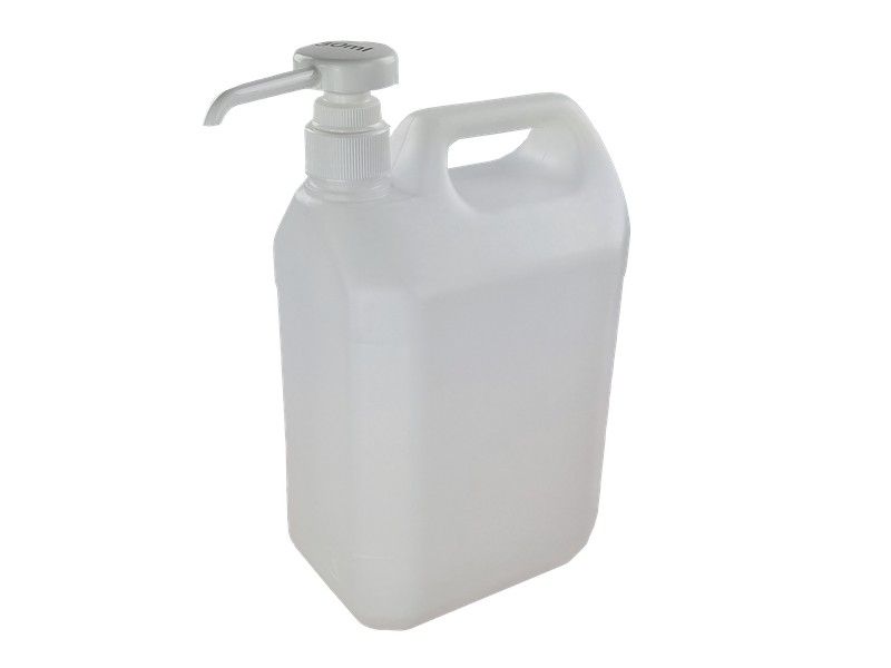Garrafa 5L D35 Natural o Blanco con dosificador Blanco opaco